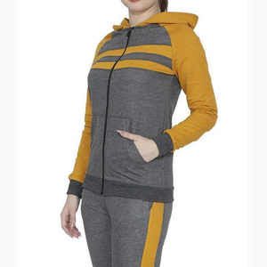Conjuntos Deportivos de Invierno para Mujer, con Capucha, Corte Ajustado, 100% Algodón, Personalizables con Logotipo y Color, en Felpa Francesa de Alta Calidad - Product Image 6