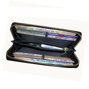 Genuine Leather Women Zipper Wallet Ladies <b>Purse</b> - Product Image 1