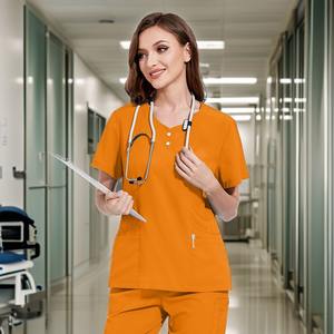 Veste de gommage médicale personnalisée Slim Fit uniforme offre de gros du fournisseur professionnel pour les infirmières et Medicos pour une utilisation à l'hôpital - Product Image 6