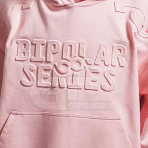 เสื้อมีฮู้ดลายนูนมีสไตล์สำหรับชุดลำลองแนวสตรีทและเสื้อมีฮู้ดลายนูนแฟชั่นในชีวิตประจำวัน - Product Image 5