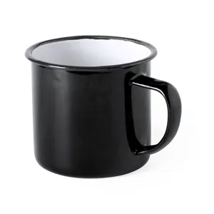 Tazza in Metallo Vintage Wilem, Gadget Personalizzato per Bevande Promozionali - Product Image 4