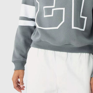 Sudadera con Capucha de Algodón Grueso para Hombre, Venta al por Mayor, Estilo Urbano de Lujo, Personalizada con Estampado, Sudadera de Invierno - Product Image 5