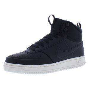 Zapatos Nike Court Vision Mid Wntr para hombre Color: Negro/Negro Phantom 100% auténtico - Product Image 2