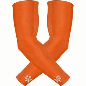 Manguitos de compresión transpirables de punto para brazo, con diseño propio, marca personalizada, protección deportiva para correr y ciclismo, venta al por mayor. - Product Image 2