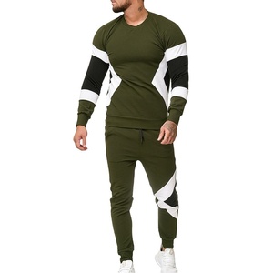 Chándal para hombre Precio al por mayor Chándales baratos Ropa deportiva para hombre Custom Blank Slim Fit 100% algodón - Product Image 1