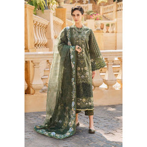 Superventas 2025 nuevo diseño elegante ropa de fiesta paquistaní o ropa informal Shalwar Kameez & Dupatta conjuntos listos para usar vestido de mujer - Product Image 1