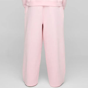 Ensemble de survêtement personnalisé à la mode, sweat-shirt à capuche et pantalon de survêtement imprimés à l'écran, survêtement évasé pour hommes et femmes - Product Image 5