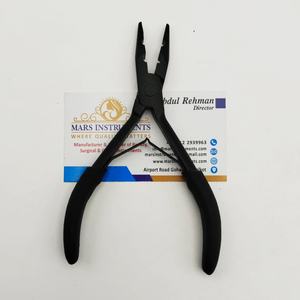 ชุดอุปกรณ์คีมจับผมสแตนเลสสีดำด้านสำหรับต่อผม - Product Image 6