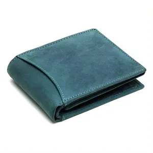 Hot Selling Leather Wallet Factory Supplier Wholesale Price Genuine Leather Wallet For Sale Custom Logo Printing