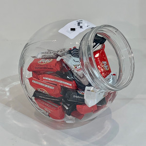 VCJ3506 - Medium Tilted or <b>Standing</b> Cookie Jar <b>Vase</b> - 6 - Product Image 3