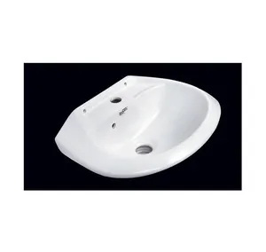 Hazır stok tedarikçisi satış için Optimum kalite beyaz seramik sıhhi tesisat gereçleri küçük lavabo lüks banyo
