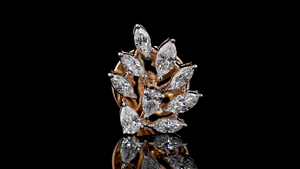 Boucles d'oreilles clous en diamant de laboratoire poire et marquise Radiant Elegance pour femme, bijoux fins, élégance au quotidien, vente en gros - Product Image 4