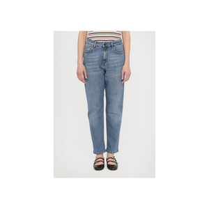 2024, pantalones informales de cintura alta con bolsillos clásicos, pantalones de pierna ancha, pantalones vaqueros de mezclilla para mujer, pantalones vaqueros transpirables, pantalones Cargo, pantalones vaqueros OEM para mujer - Product Image 5