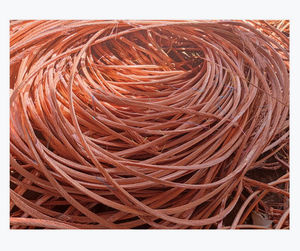 Chatarra de alambre de cobre desnudo rojo 99.99% pureza para estampar y prensar piezas de cobre - Product Image 1