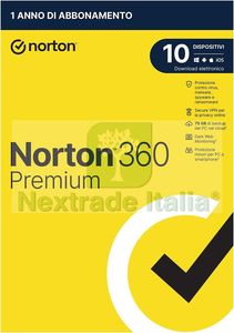 Norton 360 Premium 2025 - PC / MAC / ANDROID / IOS - 1 ANNO - 10 PC - Product Image 1