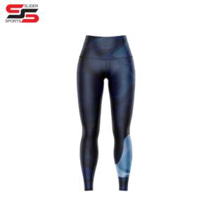 Leggings personnalisés sublimés, taille haute, respirants, pantalons de yoga, collants de sport et de fitness - Product Image 6