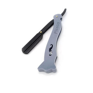 Navaja de peluquero para cortar y entresacar el cabello, soporte para cuchillos de salón de belleza, navaja de afeitar de filo recto para barbería, marca privada de barbería - Product Image 3