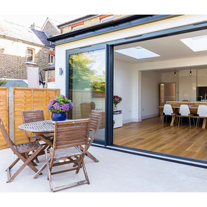 Exterior <strong>Conceal</strong> Stacking Sliding Patio <strong>Door</strong> Large Glass Aluminium Sliding <strong>Door</strong> - Product Image 3