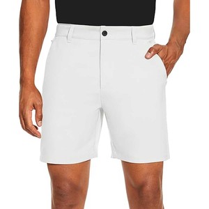 Men's <b>Cool</b> Pro Straight Fit Pleated Front 4-Way Stretch Expandable Waist Golf Performance <b>Shorts</b> - Product Image 6
