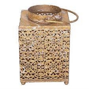 Lanternes à bougie en fer de qualité supérieure au design américain pour la maison Lanterne de décoration de Noël Taille idéale pour la décoration intérieure - Product Image 2