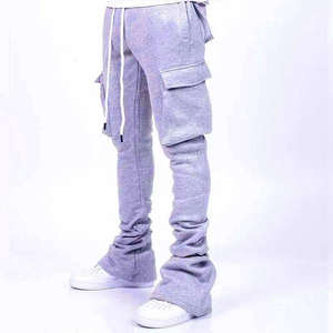 กางเกงขายาวผู้ชายทรงสลิมฟิต ผลิตจากโรงงาน กางเกงขายาวผู้ชายขายดีที่สุด รับทำโลโก้และพิมพ์ลายตามสั่ง MOQ ต่ำ - Product Image 4