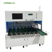 Máquina clasificadora y probadora automática de 7 canales para baterías de polímero de iones de litio en formato pouch.