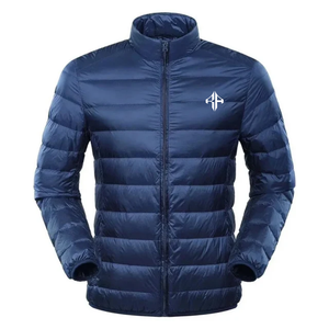 2025 Faction logotipo personalizado impermeable chaqueta de invierno de secado rápido 100% poliéster transpirable impreso cremallera chaqueta acolchada - Product Image 3