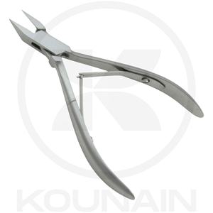 Coupe-ongles professionnel en acier inoxydable de qualité médicale pour manucure et pédicure, outil pour cuticules des orteils et des doigts, logo personnalisé, mâchoire large - Product Image 4