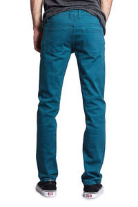 New Regular Fit Men's Winter Mid Waist 100% Cotton Slim Straight Casual <b>Jeans</b> Quick Dry - Product Image 6