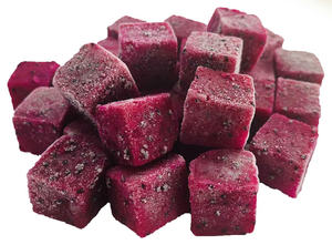 Fruit Pitahaya congelé Cubes de fruit du dragon rouge du Vietnam Morceaux tropicaux exotiques pour desserts à la crème glacée et smoothies - Product Image 5