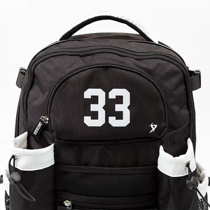 กระเป๋าฝึกซ้อมเบสบอลกลางแจ้ง ช่องใส่ไม้เบสบอลเสริมความแข็งแรง ผ้าโพลีเอสเตอร์อ็อกซ์ฟอร์ด ความจุ 36-55 ลิตร ช่องเก็บของแบบมีโครงสร้าง พิมพ์ลายแบบซับลิเมชั่น - Product Image 2