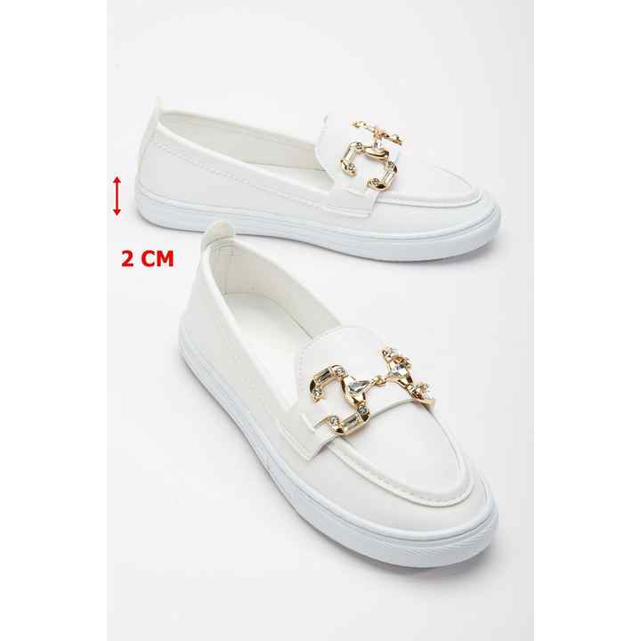 Suins Manrovia Model Buckle Detailed Women's Loafer Casual Shoes