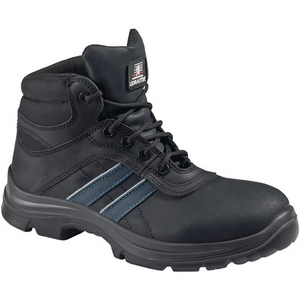 Chaussures de sécurité Andy, bottes de sécurité hautes, taille 46, noir/bleu, S3 SRC EN20345, cuir, LEMAITRE - Product Image 2