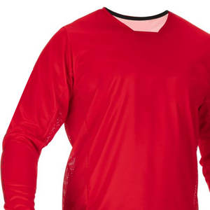 Jersey MX Unisex de Poliéster/Algodón con Estampado Digital Liso, Precio al por Mayor, OEM/ODM, Ropa Deportiva para Adultos, Secado Rápido y Transpirable - Product Image 2