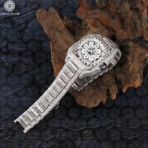 Reloj de Lujo para Hombre Charm Jewells, de Acero Inoxidable, Esfera Cuadrada de 38 mm, Analógico de Cuarzo, Luminoso, Estilo Joyería de Moda, Cierre Plegable - Product Image 1