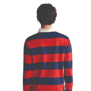 2025 mejor calidad Color personalizado Rugby para Polo camisetas para hombres ropa informal clásica de manga larga con patrón impreso al por mayor - Product Image 2