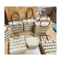 Tas eceng gondok air alami/tas daun palem Harga terbaik tas eceng gondok kerajinan buatan tangan vietnam