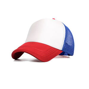 Casquette de camionneur, maille 100% polyester imprimé numérique casquette de baseball casquette de camionneur chapeau de sublimation vierge avec broderie à la main - Product Image 2