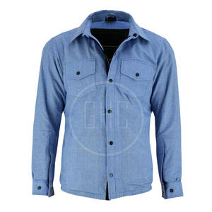 Chemise en flanelle d'aramide pour motocycliste, design professionnel, nouveau style 2025, couleur et logo personnalisés, haute qualité, respirante - Product Image 1