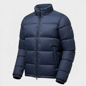 Veste à bulles pour homme pour l'aventure en plein air, légère, chaude, isolée, réversible, écologique, design avant adapté aux voyages et aux sports - Product Image 1