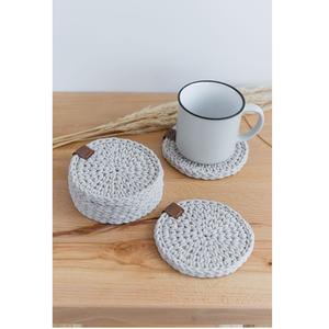 Posavasos de lino elegante de tela suave de forma cuadrada de calidad fina para posavasos de mesa de restaurante en casa - Product Image 4