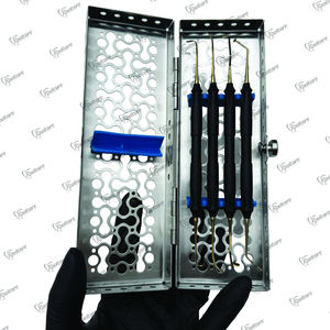 Artículo de Moda, Implantes Dentales, Kit de Instrumentos para Elevación de Seno por Abordaje Lateral, Color Dorado y Negro, Juego de Instrumentos Quirúrgicos Dentales - Product Image 1