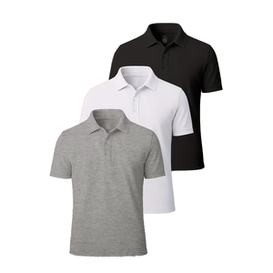 Polo de Algodón de 180 g/m² con Logotipo Personalizado de Alta Calidad, Camiseta Polo, Ropa de Golf, Camiseta con Cuello para Hombre - Product Image 1
