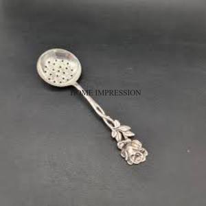 ที่กรองชาเคลือบเงาสีเงินสินค้ามาใหม่อุปกรณ์โลหะสำหรับงานหนัก - Product Image 3