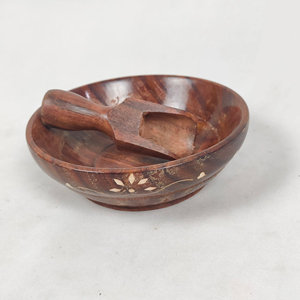 Bol rond en bambou écologique, origine Vietnam, fait main, style mignon, capacité supérieure à 10L, pour occasions de mariage, utilisation pour salades et desserts - Product Image 1