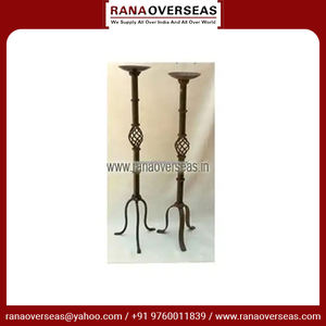 Portavelas de hierro alto de metal de gran calidad para decoración del hogar al precio más bajo - Product Image 3