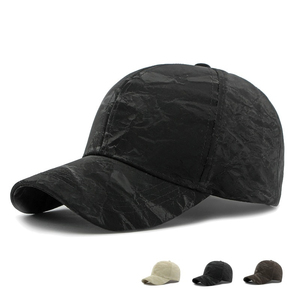Fashion Spring Autumn New Polished Pu Hardtop Baseball <b>Cap</b> <b>Womens</b> Leisure Shade Hats for Men Baseball <b>Cap</b> - Product Image 3