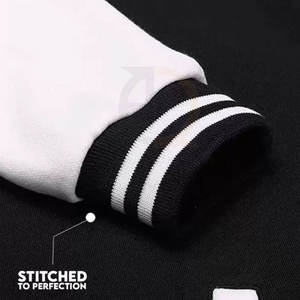 Chaqueta Letterman de Primera Calidad con Logotipo Personalizado para Hombre, Ropa de Moda con Cuello Alto, Mangas Largas y Logotipo Frontal en Tela de Lona - Product Image 6