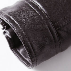 Produits très vendus Meilleures vestes d'hiver en cuir mince pour hommes Conception personnalisée à vendre - Product Image 5