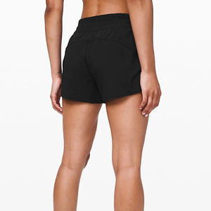 Pantalones cortos cómodos de tela suave para gimnasio para mujer, ropa deportiva transpirable para entrenamiento atlético con cintura elástica para correr, ropa deportiva - Product Image 4